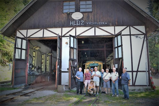 Historická lesná úvraťová železnica a Orloj Stará Bystrica 