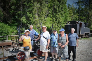Historická lesná úvraťová železnica a Orloj Stará Bystrica 